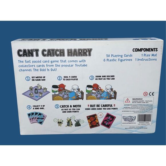 Can't Catch Harry Card Game The Odd 1s Out Original Game Complete - Picture 6 of 6